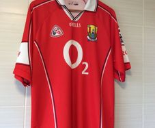 Cork Jersey. Munster Hurling Champions 2003. Official Oneills Mens Home Jersey. Original From The Time. Not A Modern Day Remake.
