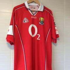 Cork Jersey. Munster Hurling Champions 2003. Official Oneills Mens Home Jersey. Original From The Time. Not A Modern Day Remake.