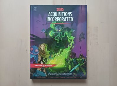 Dungeons & Dragons Acquisitions Incorporated (D&D Fantasy Campaign Accessory Hardback Book 2019)