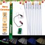 Meteor Shower Christmas Lights Falling Snow LED 50 cm 8 tubes Image 3