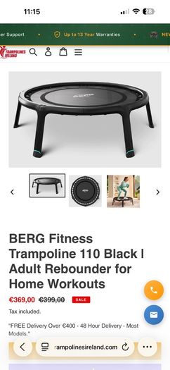 Berg Rebounder / Fitness Trampolone