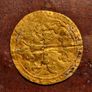 Cheap Hammered Gold Coin! French Charles 7th Demi Ecu, 1422-1461. OFFERS WELCOME. Image 3
