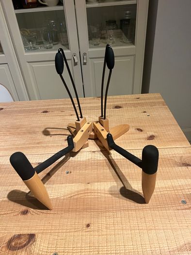 Kinsman Wooden Folding Guitar Stand A-Frame