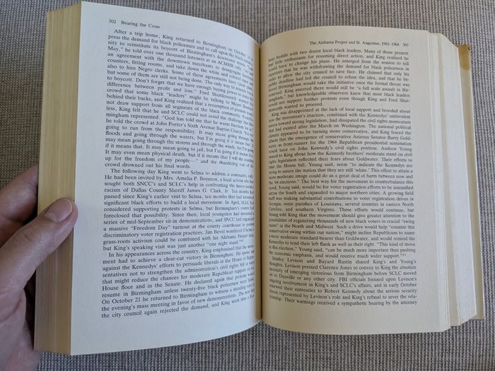 Bearing the Cross - Martin Luther King Jr - David J. Garrow - 1986 First Edition
