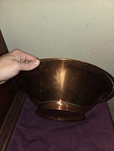 Large Copper Bowl