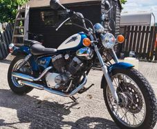 1999 Yamaha Virago XV125 Vtwin cruiser. Open to swaps.
