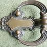 Vintage Ornate Solid Brass Door Knocker Image 2