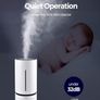 Cool Mist Humidifiers for Babies, 1.70L Quiet Ultrasonic Humidifier, Space-Saving, Filterless, Auto Shut Off  White, UK 220V Image 4