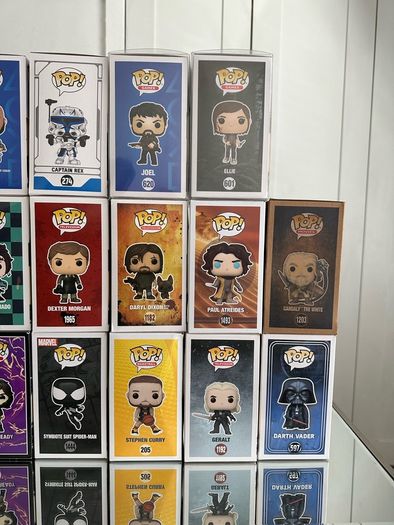 19 Funko Pop Bundle Collection | Kratos | Last of Us | Dexter | Star Wars | Marvel & More