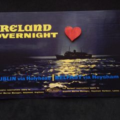 National Railway Museum Postcard : Ireland Overnight