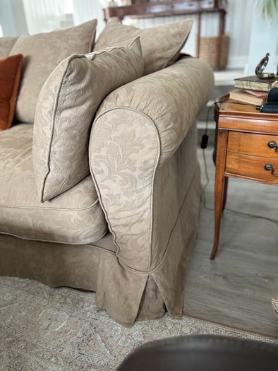 Quality 2x 3 seater Tetrad sofas