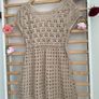 Crochet top/tunic /beachwear 100% cotton size large 12/14 Image 10