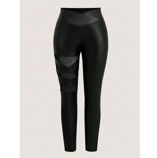 Amazing Leather Look Leggings size 18/20