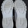 Liviana Conti leather and fabric trainers Image 5