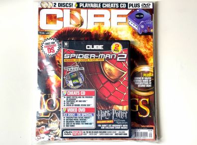 Cube No.35 - Nintendo GameCube Magazine - with 2 Disc Playable CD & Cheats