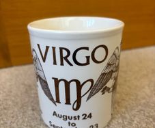 Vintage Virgo Zodiac Sign Mug