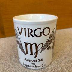 Vintage Virgo Zodiac Sign Mug