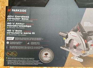 Parkside Performance 40v Circular Saw