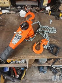 hand ratchet chain block