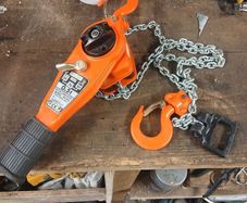 hand ratchet chain block