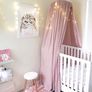 Children Bed Canopy Round Dome, Nursery Decorations, Cotton Mosquito Net, Kids Princess Play Tents, Room Decoration Image 2