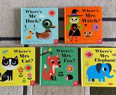 Wheres Mr Mrs toddler baby books
