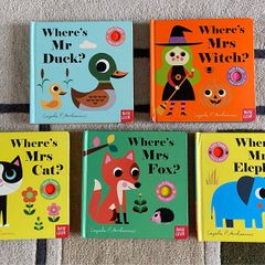 Wheres Mr Mrs toddler baby books