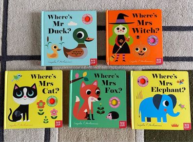 Wheres Mr Mrs toddler baby books