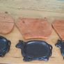 Cast iron cow shaped sizzle platters Image 3