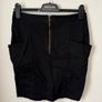 GLAMOROUS Black Skirt With Side Pockets Size 14! Image 5