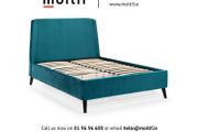 Fred Curved Velvet Bed 5'0" Bed Frame