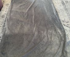 grey curtains