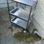 3 Tier stainless steel trolley Image 5