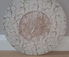 Round vintage-style clock