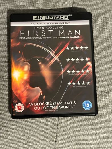 First Man [4K] [Blu-ray] UHD stars Ryan Gosling