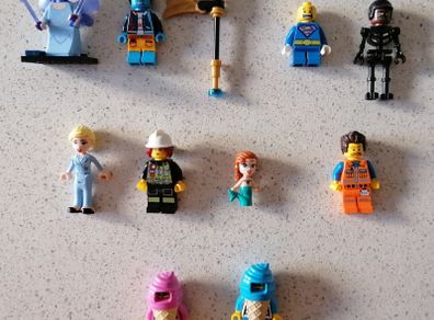 Collection of assorted Lego minifigures