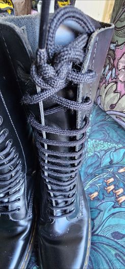 Dr. Marten 14 hole, size 11