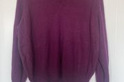Autograph Purple Fleck Cashmere Jumper size L