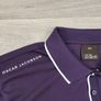 Oscar Jacobson Long Sleeve Golf Polo Shirt Mens XXL Image 4