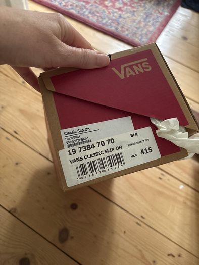 Vans shoes