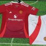 Manchester united kids home and away season 24/25 age 5 to 9 Image 2