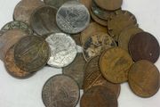 Ireland penny 1d lot 31 coins mixed dates odd coins etc