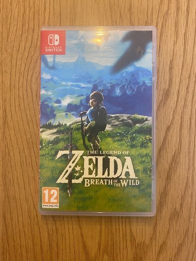 The Legend of Zelda Breath of the Wild Nintendo Switch game