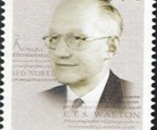 2003 Ireland Birth Centenaries of 57c ETS Walton (Nobel Prize for Physics) stamp Mint Never Hinged (MNH)