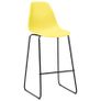 5 Piece Bar Set Plastic Yellow Image 7