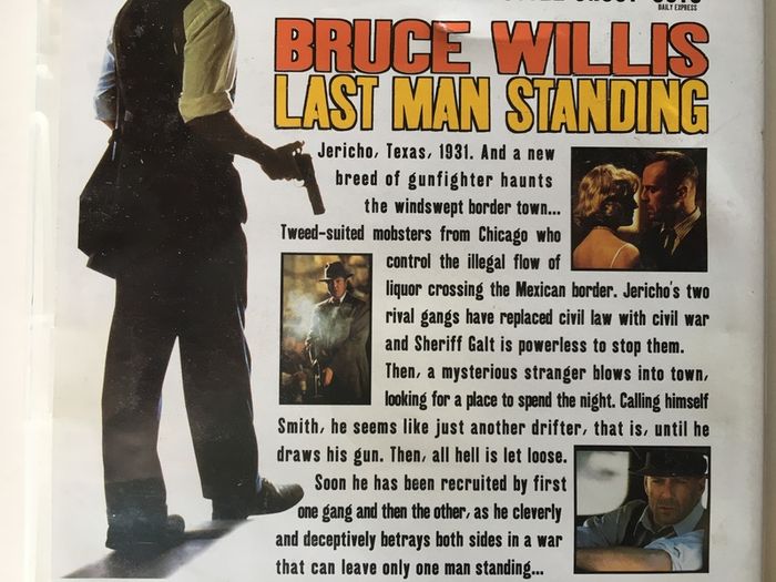 Last Man Standing [1997] Bruce Willis, Christopher Walken, and Bruce Dern [Movie DVD]