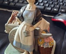 A Rare Find, Old Molly Malone Porcelain Collectors Ornament Postage Available or collection Postage Available or collection,