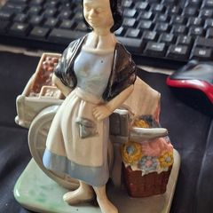 A Rare Find, Old Molly Malone Porcelain Collectors Ornament Postage Available or collection Postage Available or collection,