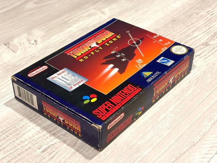Turn and Burn: No Fly Zone for Nintendo SNES - Boxed