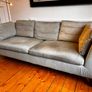 Beige 3 seater couch Image 3